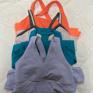 Lululemon - Four (4) tank tops size 8